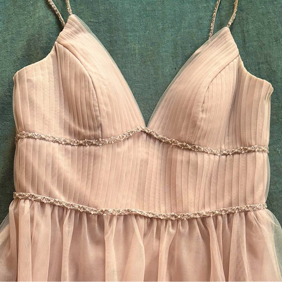 Formal Blush Dress - Picture 2 of 3